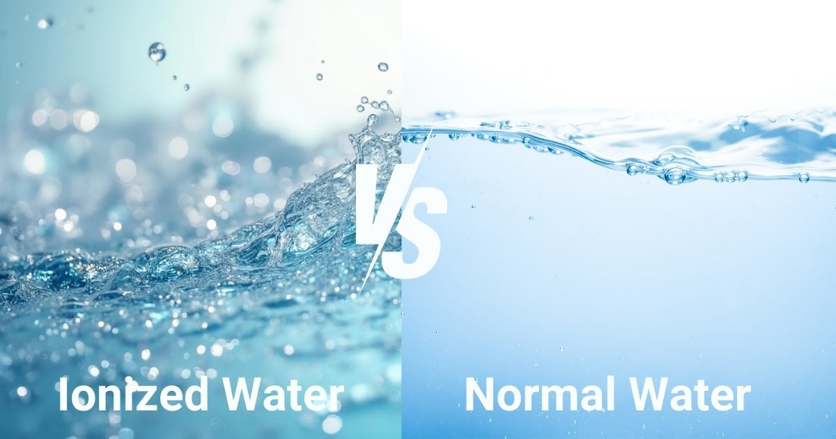 Differences between ionized and normal water What are the differences between ionized and normal water