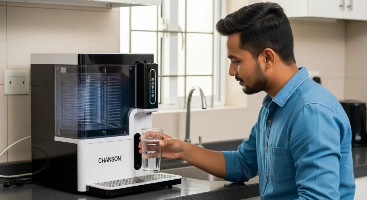 Chanson water ionizer improves the taste and quality of your drinking water